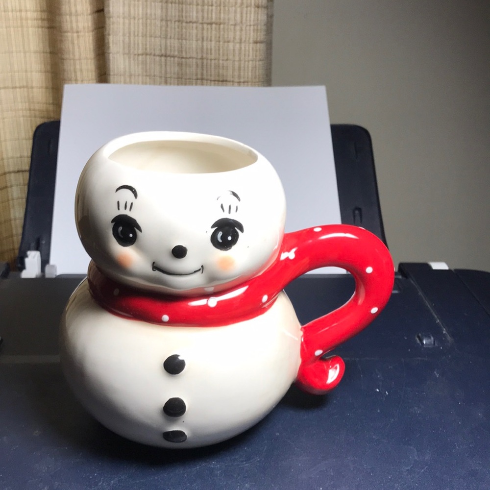 Johanna Parker Snowman mug